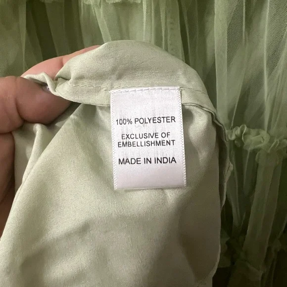 Ivy City Co Anastasia Dress in Sage - Picture 6 of 8